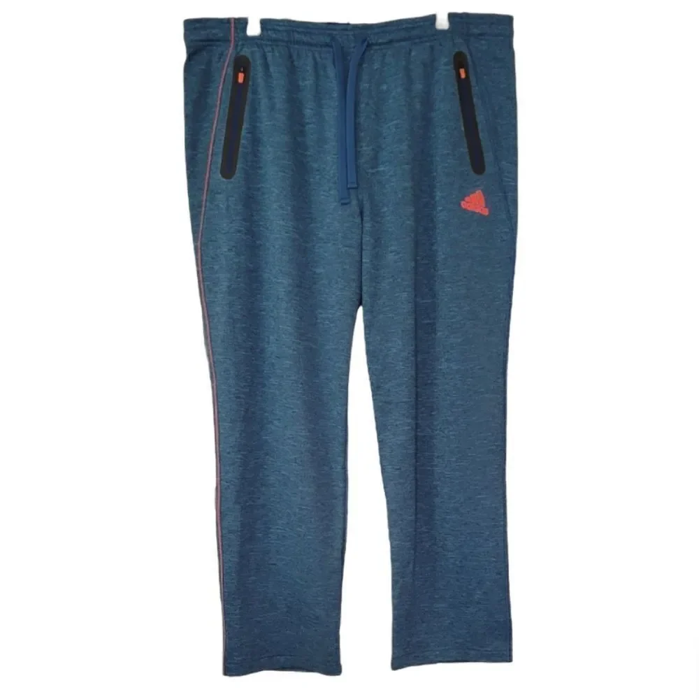 Adidas Climawarm Teal Drawstring Athletic Sports Pants Size 2XL